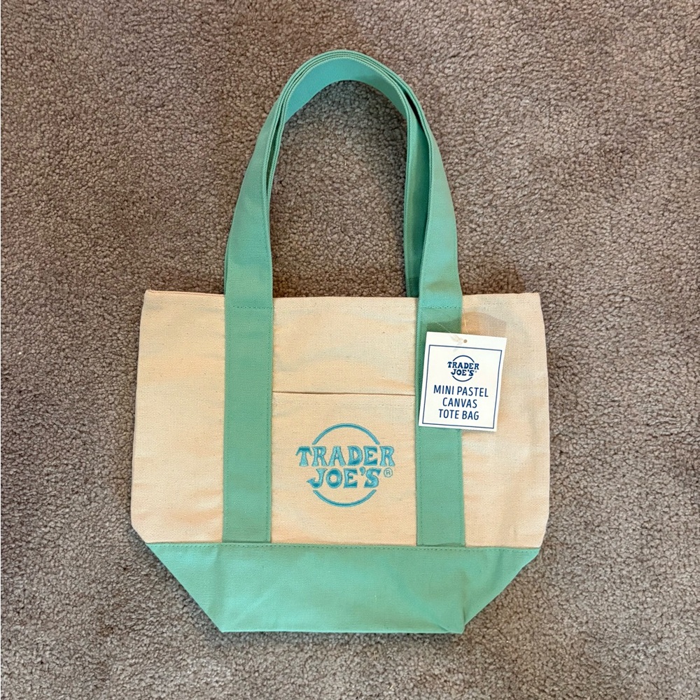 Trader Joe's Mini Canvas Tote